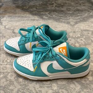Nike Dunk Low 'Teal Zeal' Women's Shoes Size 6 Model 2022